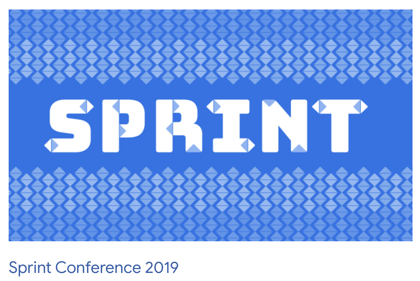 Sprint Conference 2019